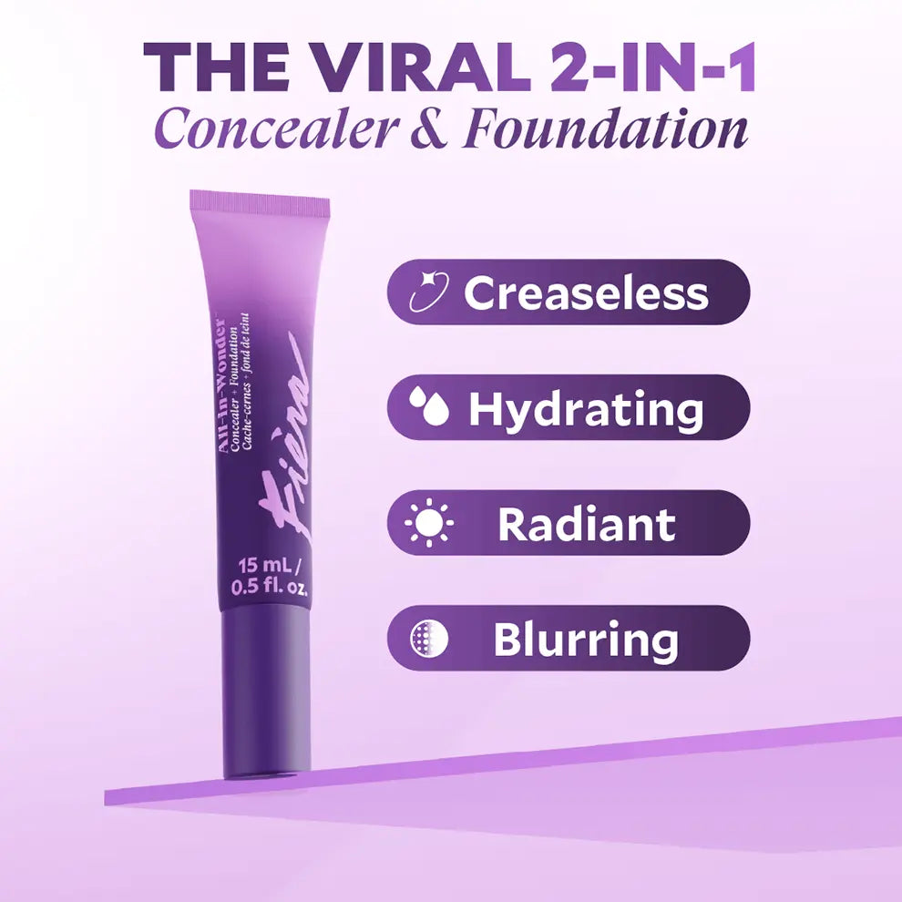 All-In-One Concealer & Foundation for Flawless Skin